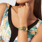 Plein Sport Sport Tiger Gold Round Dial Quartz Analog Women Watch