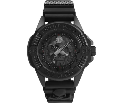 Philipp Plein The $Kull Black Dial Quartz Men Watch