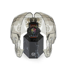 Philipp Plein The $Kull Black Dial Quartz Unisex Watch