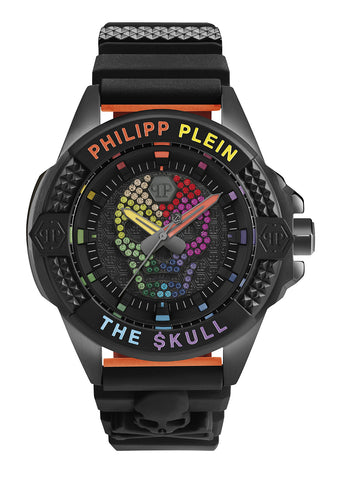 Philipp Plein The $Kull Black Dial Quartz Unisex Watch