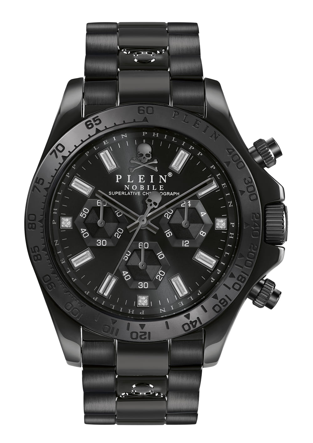 Philipp Plein Black Dial Quartz Men Watch