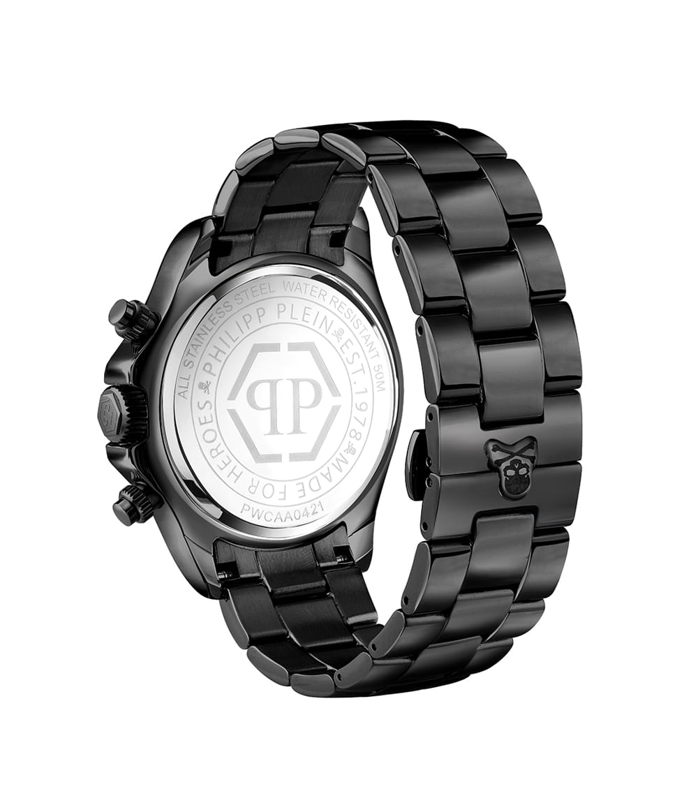 Philipp Plein Black Dial Quartz Men Watch