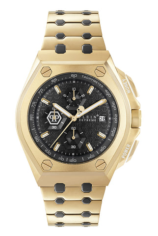 Philipp Plein Gold Dial Quartz Men Watch