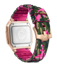 Philipp Plein Hyper $Hock Rose gold Dial Digital Unisex Watch