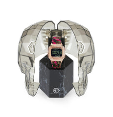 Philipp Plein Hyper $Hock Rose gold Dial Digital Unisex Watch