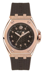 Philipp Plein Brown Round Dial Quartz Analog Women Watch