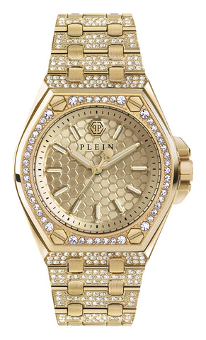 Philipp Plein Gold Dial Quartz Women Watch