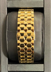 Philipp Plein Gold Square Dial Quartz Women Watch