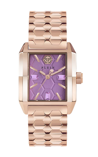 Philipp Plein Rose gold Square Dial Quartz Women Watch
