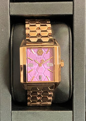 Philipp Plein Rose gold Square Dial Quartz Women Watch