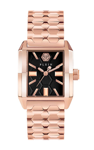 Philipp Plein Rose gold Square Dial Quartz Women Watch