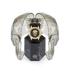 Philipp Plein The $Kull Gold Dial Quartz Unisex Watch