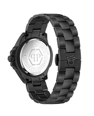 Philipp Plein The $Kull Black Dial Quartz Unisex Watch