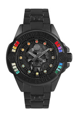 Philipp Plein The $Kull Black Dial Quartz Unisex Watch