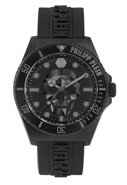 Philipp Plein The $Kull Black Dial Quartz Men Watch