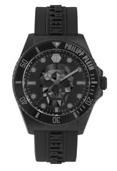 Philipp Plein The $Kull Black Dial Quartz Men Watch