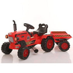 Brand New Battery Operated Red Ride on Tractor for Kids |  with Powerful Motor System