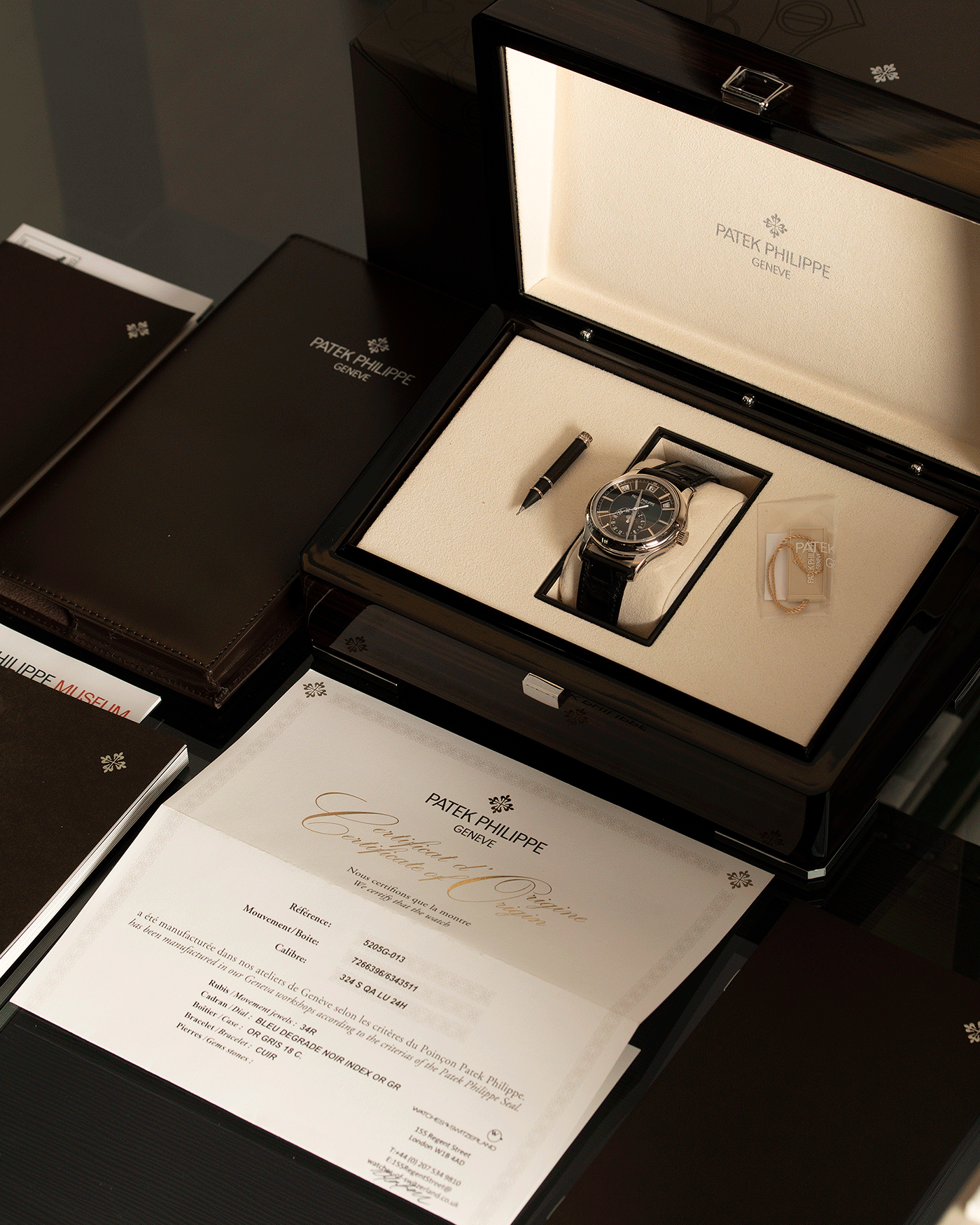 Patek Philippe Annual Calendar 5205G Blue