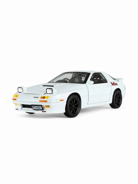 White - Mazda RX-7 Elite Metal Diecast Car - Scale 1:32 - TV5395