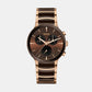 Centrix Men Quartz Brown Dial Chronograph Stainless Steel Watch R30212302