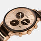 Centrix Men Quartz Champagne Brown Dial Chronograph Stainless Steel Watch R30212402