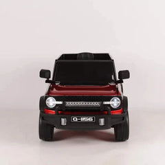 Red & Black 2.4G Battery Operated Ride On Jeep Q-1156 | Remote & Manual Drive