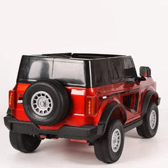Red & Black 2.4G Battery Operated Ride On Jeep Q-1156 | Remote & Manual Drive