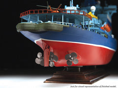 "ARKTIKA" Russian nuclear-powered icebreaker project 22220 1:350 Zvezda plastic model kit