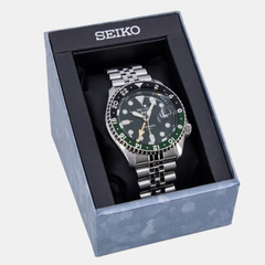 5 Sports Men Automatic Green Dial Analog Stainless Steel Watch SSK035K1
