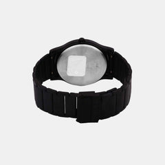 Classics Men Quartz Black Dial Analog Stainless Steel Watch TW000R438