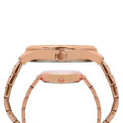 Timex Empera Rose Gold Round Dial Quartz Analog Unisex Watch