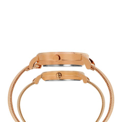 Timex Empera Blue Round Dial Quartz Analog Unisex Watch