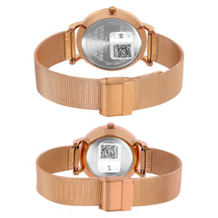 Timex Empera Blue Round Dial Quartz Analog Unisex Watch