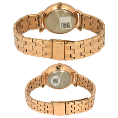 Timex Empera Silver Round Dial Quartz Analog Unisex Watch