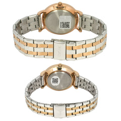 Timex Empera Blue Round Dial Quartz Analog Unisex Watch