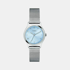 Classics Women Quartz Blue Dial Analog Stainless Steel Watch TW0TL8708