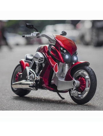 Yamaha Tyrannosaurus Rex Diecast Motor Cycle - Red