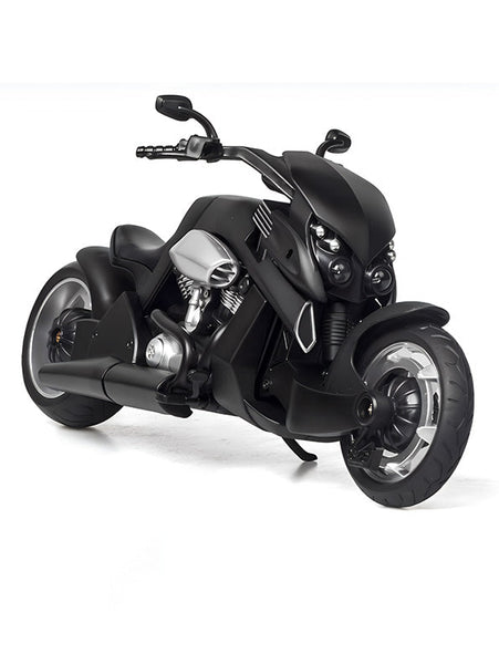 Yamaha Tyrannosaurus Rex Diecast Motor Cycle - Black