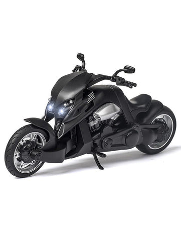 Yamaha Tyrannosaurus Rex Diecast Motor Cycle - Black