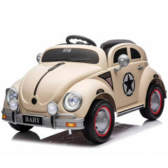 11Cart Volkswagon Beetle Style 12V Kids Electric Ride-On Car