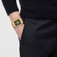 Versace Dominus Black Tonneau Dial Quartz Analog Men Watch