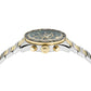 Versace Greca Dome Gold Round Dial Quartz Men Watch