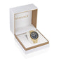 Versace Greca Dome Gold Round Dial Quartz Men Watch