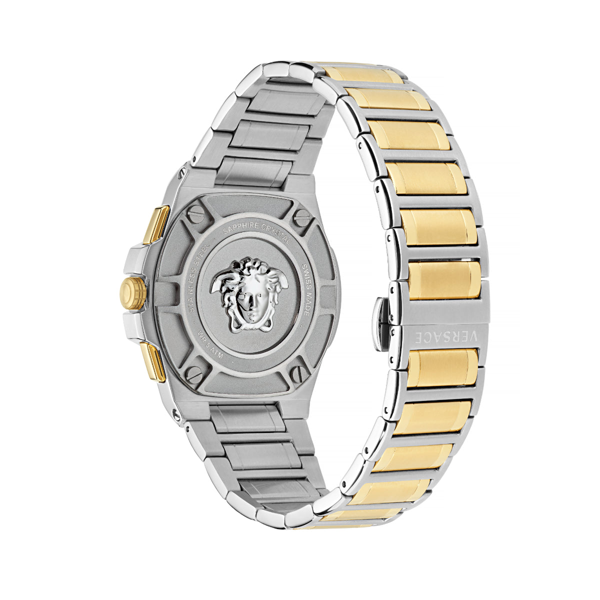 Versace Greca Extreme Green Round Dial Quartz Analog Men Watch