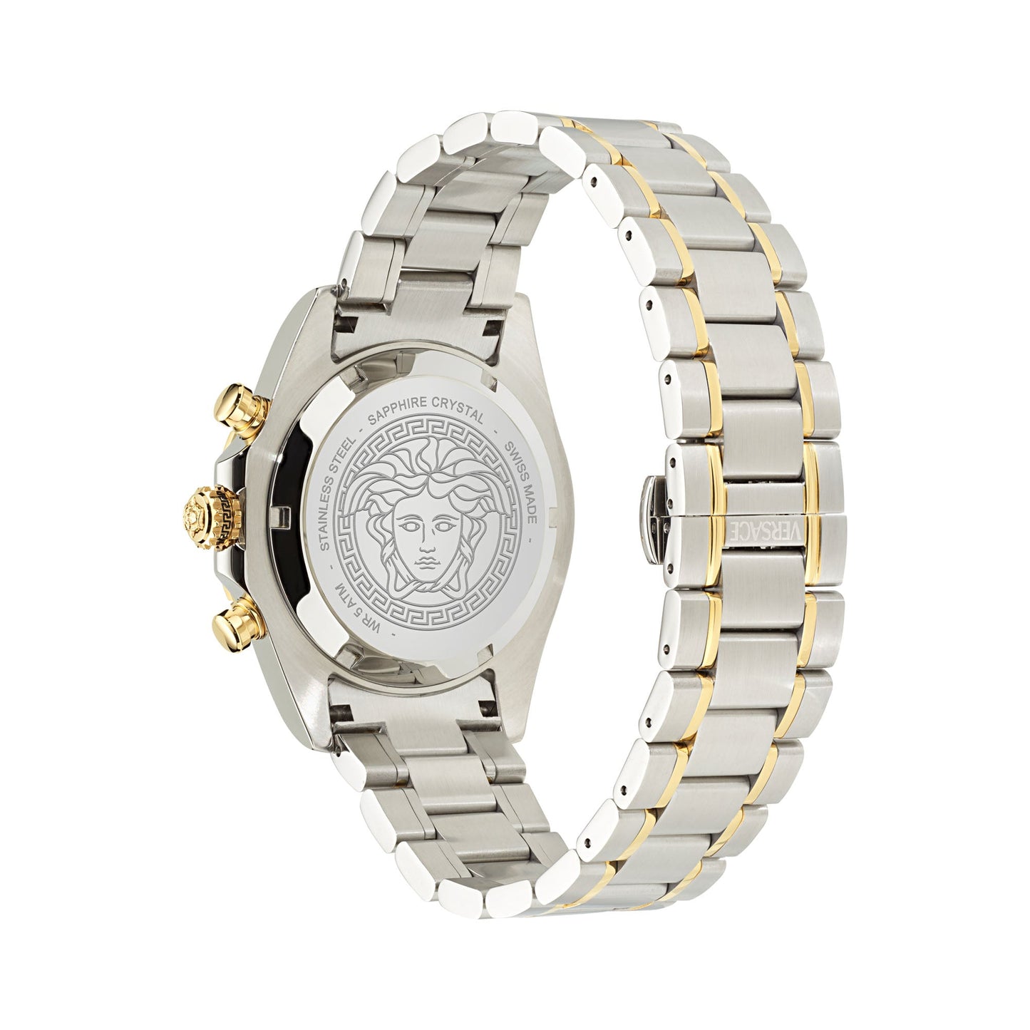 Versace Chrono X Green Round Dial Quartz Analog Men Watch