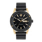 Versace Leather Black Round Dial Automatic Analog Men Watch