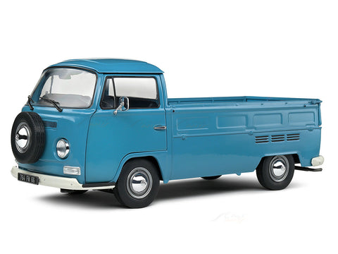 1968 Volkswagen T2 Pick Up Blue 1:18 Solido licensed diecast scale model car collectible