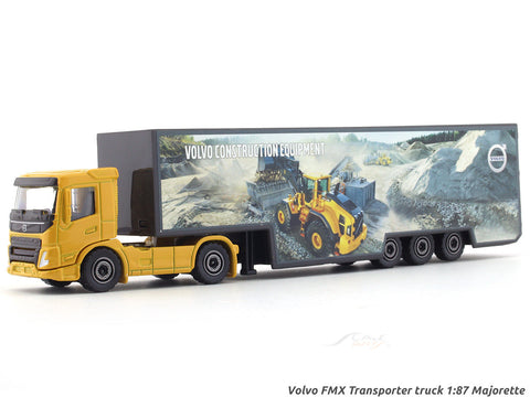 Volvo FMX Transporter truck 1:87 Majorette scale model truck