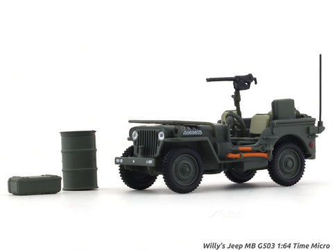 Willy’s Jeep MB G503 1:64 Time Micro diecast scale model collectible