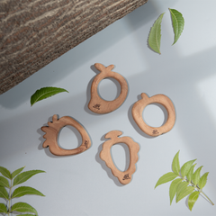 Wooden Teethers - Fruits